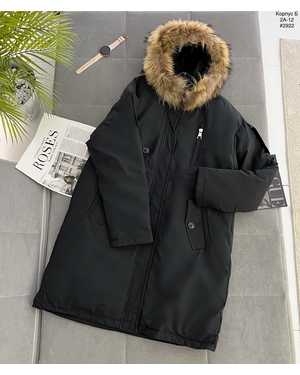 КУРТКА ТКАНЬ НАТУРАЛЬНЫЙ МЕХ