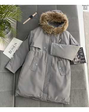 КУРТКА ТКАНЬ НАТУРАЛЬНЫЙ МЕХ