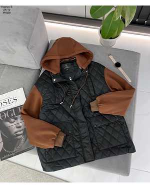 КУРТКА ТКАНЬ ФАБРИЧНЫЙ ПОШИВ LUX