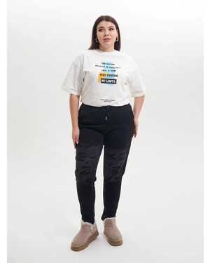 БРЮКИ ТКАНЬ 95% СОТОН + 5% ПОЛИЭСТЕР