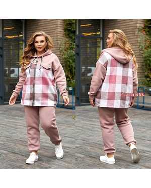 костюм-двойка. Качество хорошее Ткань: флис с начёсом + Кашмир.