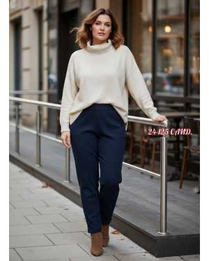 ЖЕНСКИЕ БРЮКИ Ткань шесть ёлочка Евро длина пр Корея