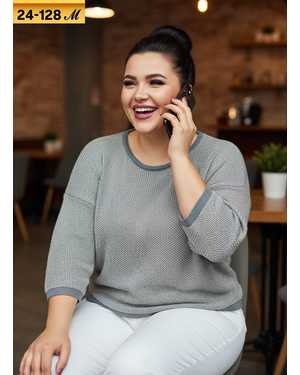 Женская кофточка. Размеры 56-66 единый Ткань — кашемир Фабричный— Китай