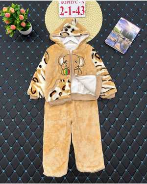 ДЕТСКИЙ КОСТЮМ ТКАНЬ ТЁПЛЫЙ БАРХАТ И ХЛОПОК