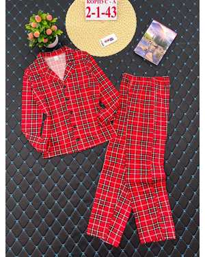 ПИЖАМА ТКАНЬ ХЛОПОК