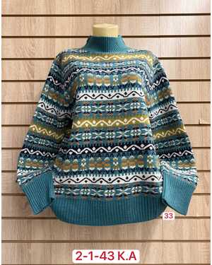 СВИТЕР ТКАНЬ ХЛОПОК, КАШЕМИР, ШЕРСТЬ, ЭЛАСТАН