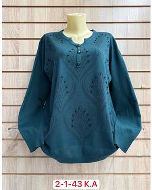 СВИТЕР ТКАНЬ 52% CASHMERE, 28% WOOL, 15% COTTON, 5% ELASTANE