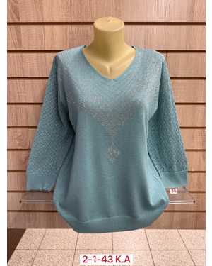 СВИТЕР ТКАНЬ 35% POLYESTER, 65% COTTON