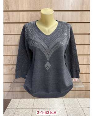 СВИТЕР ТКАНЬ 35% POLYESTER, 65% COTTON