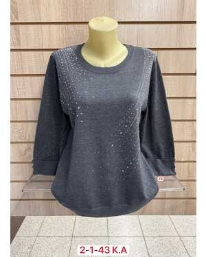 СВИТЕР ТКАНЬ 35% POLYESTER, 65% COTTON