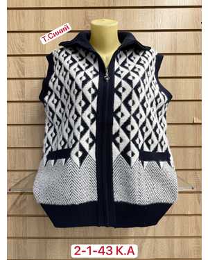 ЖИЛЕТ ТКАНЬ 52% CASHMERE, 28% WOOL, 15% COTTON, 5% ELASTANE