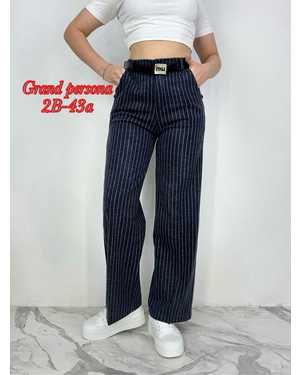 Женские Брюки палаццо на молнии Размеры: 28(4-46),29(46-48),30(48-50),31(50-52),32(52-54),33(54-56)