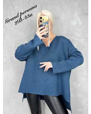 Женская кофта. Ткань: трикотаж+люрекс