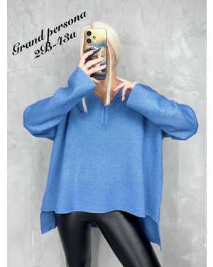 Женская кофта. Ткань: трикотаж+люрекс