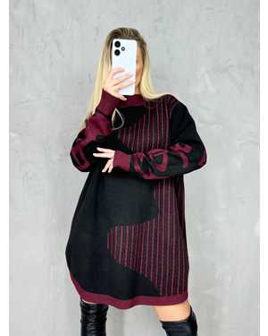 Женская туника. Ткань : Трикотаж машинная вязка