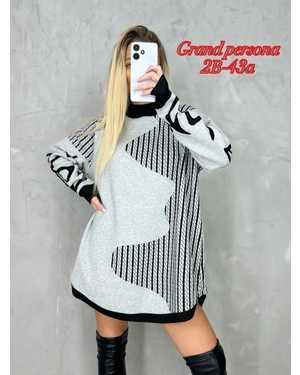 Женская туника. Ткань : Трикотаж машинная вязка