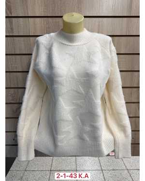 СВИТЕР ТКАНЬ 48% CASHMERE, 29% WOOL, 18% COTTON, 5% ELASTANE