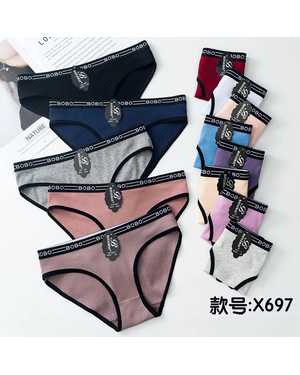 Женские трусики. В упаковке 10шт один размер разные цвета