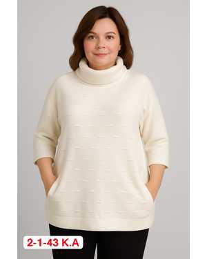 СВИТЕР ТКАНЬ ХЛОПОК 80%, ЭЛАСТАН 20%