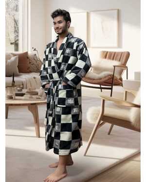 Мужской махровый халат