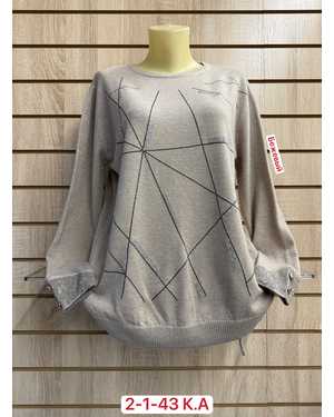 СВИТЕР ТКАНЬ ПОЛИЭСТЕР, 30% WOOL, 70% POLYESTER