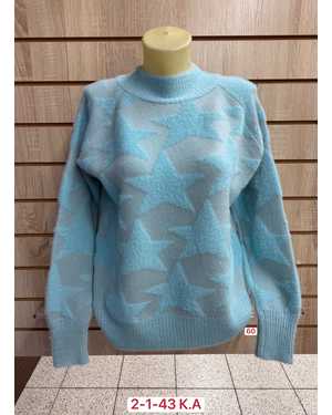 СВИТЕР ТКАНЬ 48% CASHMERE, 29% WOOL, 18% COTTON, 5% ELASTANE