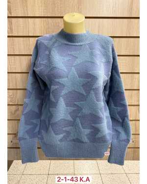 СВИТЕР ТКАНЬ 48% CASHMERE, 29% WOOL, 18% COTTON, 5% ELASTANE