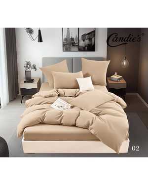 Комплект постельного белья Candies Barhat. Ткань: Бархатный Сатин Простыня на резинке по кругу Плотность: 160гр(возможно замена на похожее)