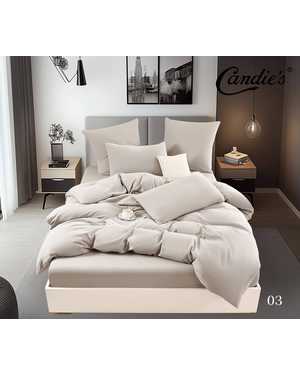 Комплект постельного белья Candies Barhat. Ткань: Бархатный Сатин Простыня на резинке по кругу Плотность: 160гр(возможно замена на похожее)