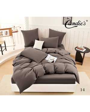 Комплект постельного белья Candies Barhat. Ткань: Бархатный Сатин Простыня на резинке по кругу Плотность: 160гр(возможно замена на похожее)