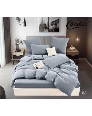 Комплект постельного белья Candies Barhat. Ткань: Бархатный Сатин Простыня на резинке по кругу Плотность: 160гр(возможно замена на похожее)