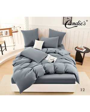 Комплект постельного белья Candies Barhat. Ткань: Бархатный Сатин Простыня на резинке по кругу Плотность: 160гр(возможно замена на похожее)