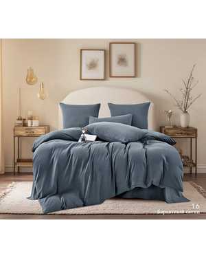 Комплект постельного белья GORRADA. кань: бархатный Сатин; Состав ткани: Хлопок Плотность ткани: 150 г/м(возможно замена на похожее)