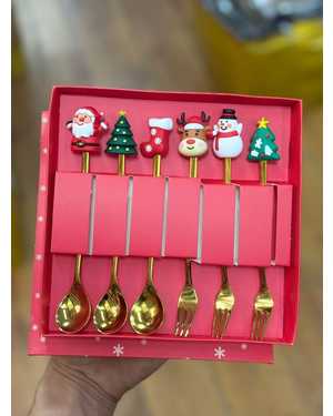 Подарочный новогодний набор 6шт Размер 18*18см