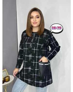 ТОЛСТОВКА В РАЗМЕР ТКАНЬ ТРИКОТАЖ