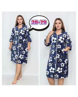 ХАЛАТ В РАЗМЕР ТКАНЬ ВЕЛЮР