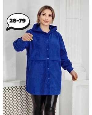 РУБАШКА В РАЗМЕР ТКАНЬ ВЕЛВЕТЬ