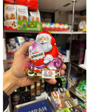 Шоколад фигурный Санта клаус с сюрпризом 75г