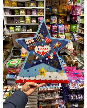 Киндер Адвент календарь: Kinder звезда 149гр