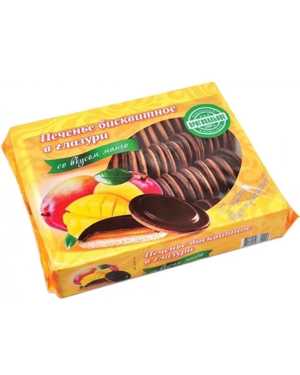 Печенье бисквитное в глазури 1200гр