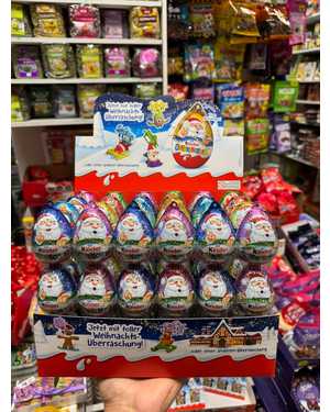 Киндер сюрприз новогодняя коллекция : Kinder Christmas В упаковке 24шт