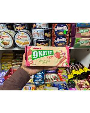 ULKER: Вафли с начинкой 9 kat tat 114гр