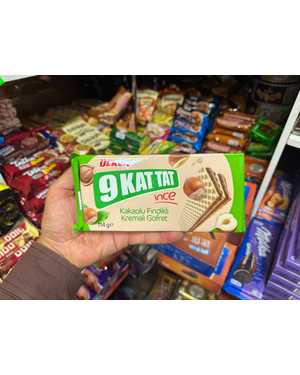 ULKER: Вафли с начинкой 9 kat tat 114гр