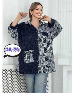 РУБАШКА В РАЗМЕР ТКАНЬ ФУКРА И АНГОРА