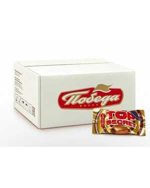 Конфеты суфле в молочном шоколаде Победа 1кг