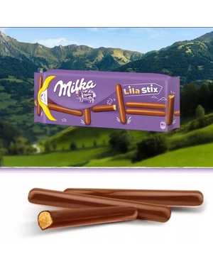 Milka Choco sticks Милка печенье палочки 112гр
