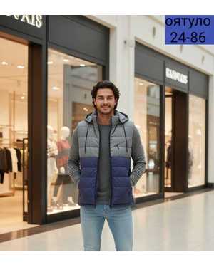 ЖИЛЕТКА ТКАНЬ ФАБРИЧНЫЙ КИТАЙ