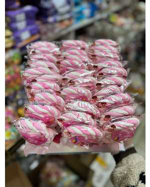 зефирные сердечки 1шт 30гр в упаковке 30шт