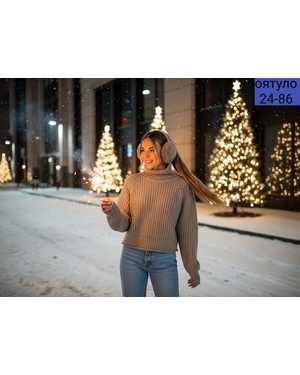 СВИТЕР ТКАНЬ КАШЕМИР