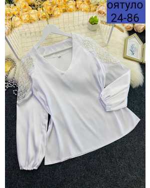 БЛУЗКА ТКАНЬ АТЛАСНЫЙ
